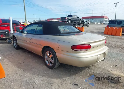 2000 Chrysler Sebring Jxi из США, поврежденный, VIN 3C3EL55H4YT200715